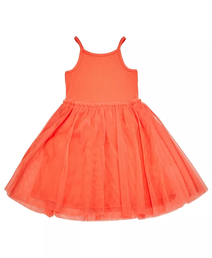Hot Coral Dress-Hot Coral Dress-TDM001