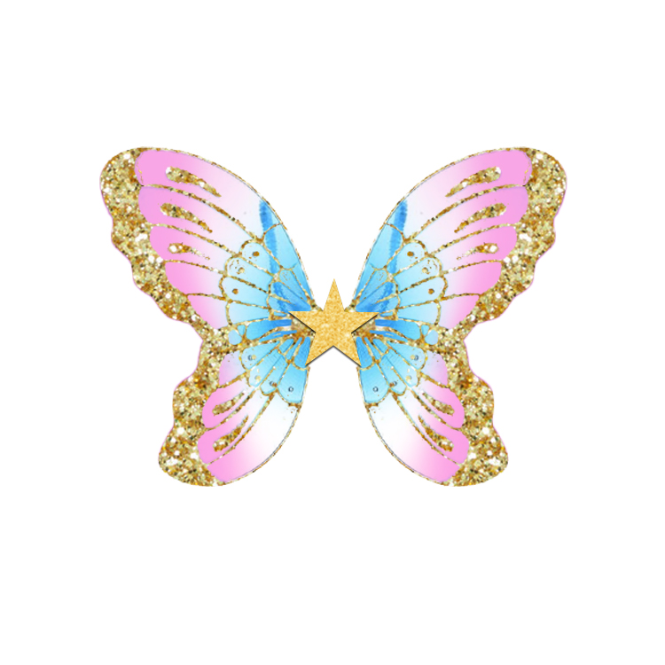 62002-Fairy - Glam Butterfly Wings Decor