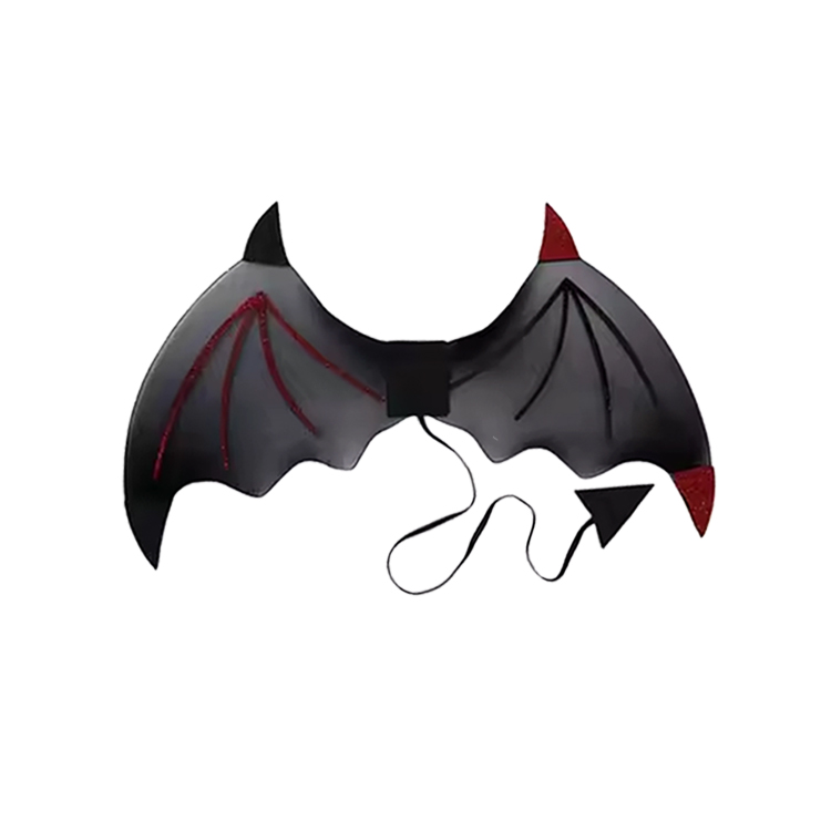 62010-Devil - Style Bat Wings with Horns