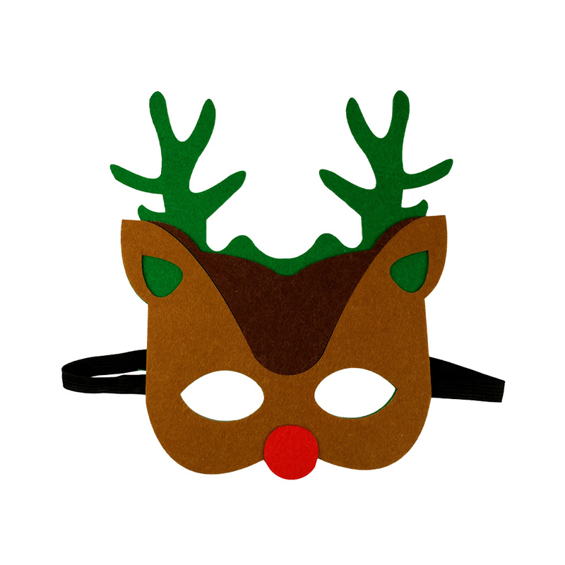 82010-Reindeer Felt Mask