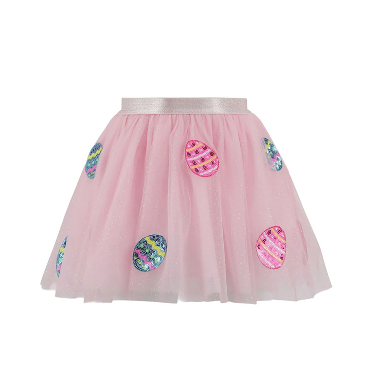 14005-Pink Tulle Easter Egg Skirt