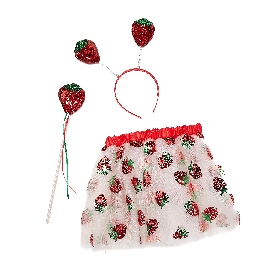 Strawberry tutu set