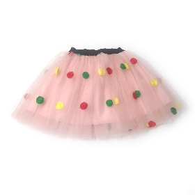 Dot embroidery tutu skirt