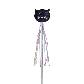 Black cat magic wand