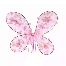 Pink butterfly trim wand