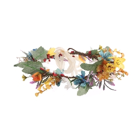 Flower trim garland