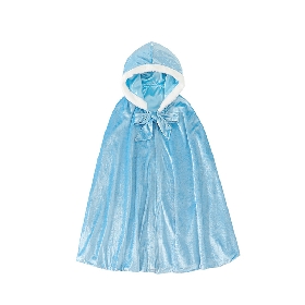 Solid blue cloak