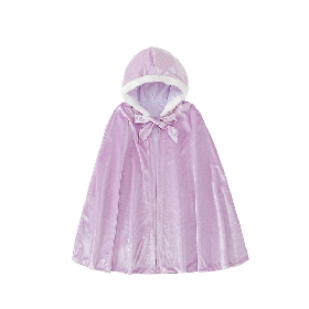 Solid purple cloak